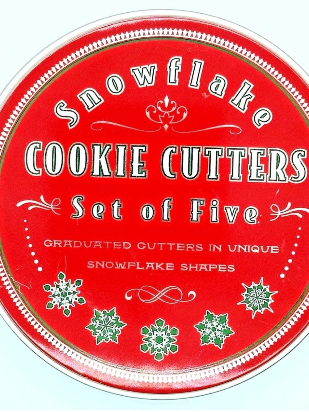 Williams Sonoma Snowflake Cookie Cutters, Set of 5.
